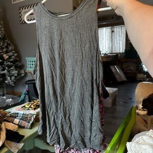 Juicy Couture Gray Sleeveless Fashion Tank